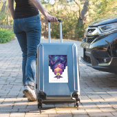 Sticker Illustration du télescope spatial James-Webb (Valise Insitu)