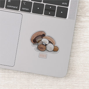 Sticker Illustration d'un champignon