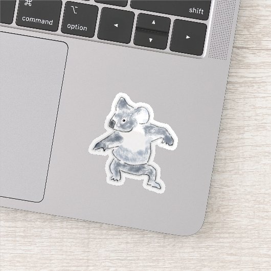 Sticker Illustration d'un petit koala mignon (Détail)