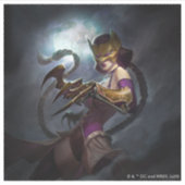 Sticker Illustration d'une crise infinie, gaslight Catwoma (Devant)