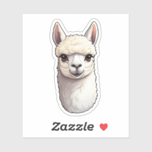 Sticker Illustration en lama de dessin
