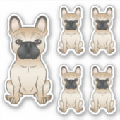 Sticker Illustrations de Chien de Chien de Chien de Chien  (Devant)