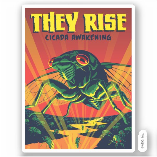 Sticker Ils Augmentent le réveil du Canada (Devant)