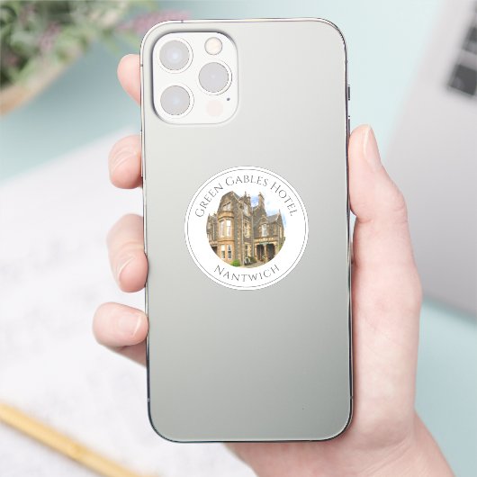 Sticker Image, nom et emplacement de l'hôtel (Téléphone)