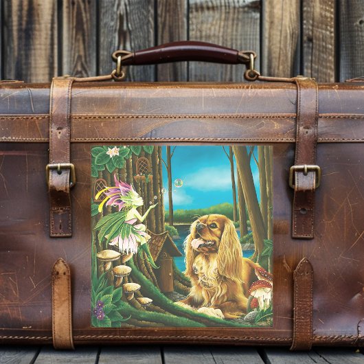 Sticker Imaginaire du roi Charles Spaniel Sprite