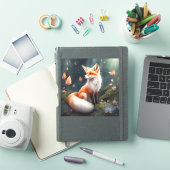 Sticker Imaginaire Fox Nature Art (Couverture iPad)
