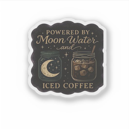 Sticker Imaginaire Whimsigoth - Forêts mystiques, Lunes et (Devant)