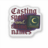 Sticker Imaginaire Whimsigoth - Forêts mystiques, Lunes et (Devant)