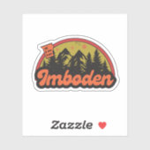 Sticker Imboden, Arkansas (Feuille)