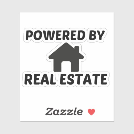 STICKER IMMOBILIER (Feuille)