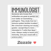 Sticker Immunologue (Feuille)