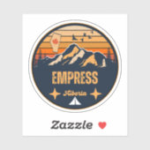 Sticker Impératrice, Alberta (Feuille)
