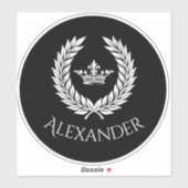 Sticker Impérial personnalisé (Feuille)