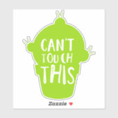 Sticker Impossible de toucher ceci, Cactus, Cactus, Cactus (Feuille)