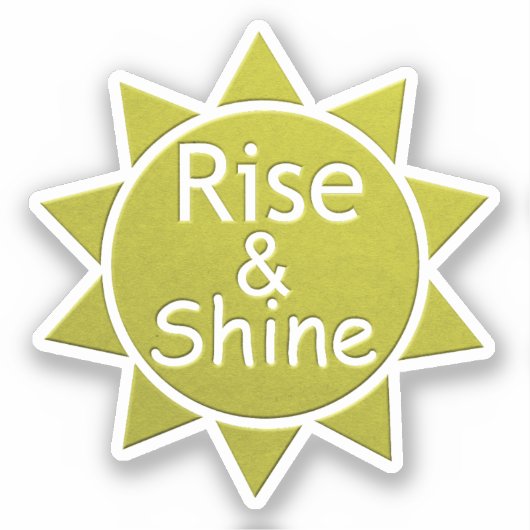 Sticker Impression D'Art Découpe De Papier Montée Et Brill (Recto)