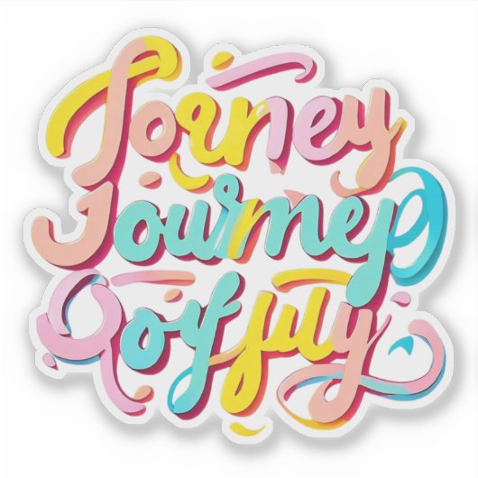 Sticker "Impression de parcours positif" (Devant)