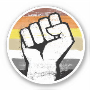 Sticker Impression du premier cercle de la fierté de l'our