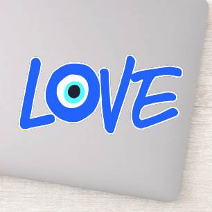 Sticker Impression graphique Grecque Aimer Les Yeux