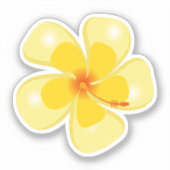 Sticker Impression hawaïenne (Recto)