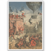 Sticker Impression Humoristique D'Un Interprète Théâtral (Devant)