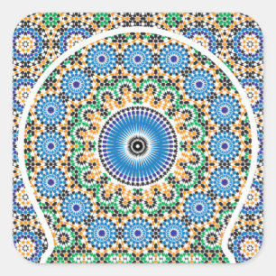 Sticker in Marokkaanse stijl