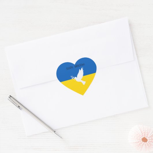 sticker in Oekraïne redden (Envelop)