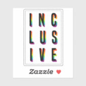 STICKER INCLUSIF (Feuille)