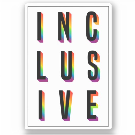 STICKER INCLUSIF (Devant)
