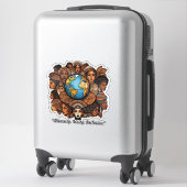 Sticker "Inclusion par l'art" (Sur valise)