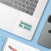 Sticker Inclusion pour le TDAH Turquoise Neurodivergent (Ordinateur portable avec iPhone)