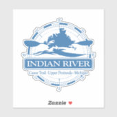 Sticker Indian River CT (KC2) (Feuille)