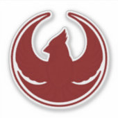 Sticker Indiana resistance cardinal (Devant)