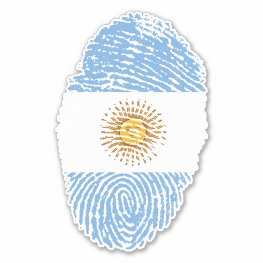 Sticker Indicateur Argentine (Devant)