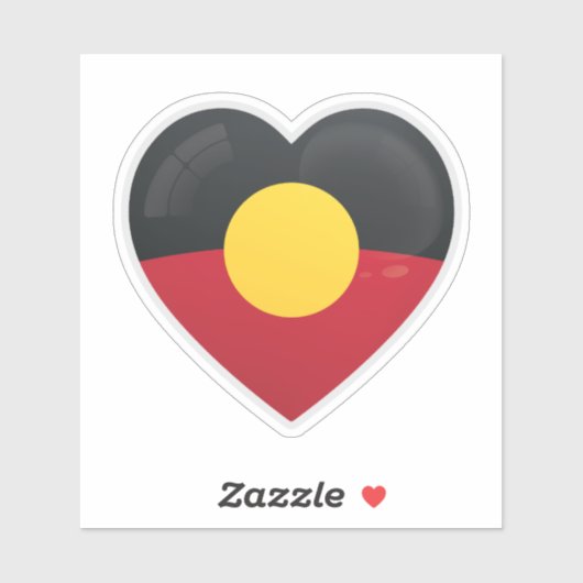 Sticker Indicateur d'amour d'origine (Feuille)