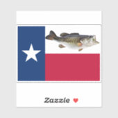 Sticker Indicateur de basse Texas (Feuille)