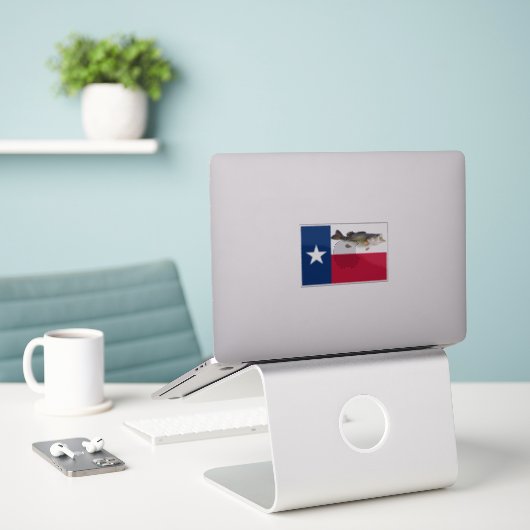 Sticker Indicateur de basse Texas (Ordinateur portable sur le bureau)