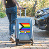 Sticker Indicateur de fierté de progression LGBTQ+ (Valise Insitu)