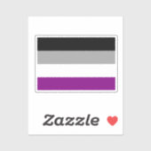 Sticker Indicateur de fierté sexuelle (Feuille)