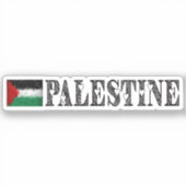 Sticker indicateur de palestine cardiaque v11 (Recto)