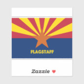 Sticker Indicateur Flagstaff (Feuille)