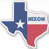 Sticker Indicateur Nixon TX (Devant)