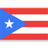 Sticker Indicateur Porto Rico (Devant)