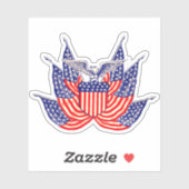 Sticker Indicateurs vintages américains (Feuille)