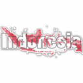 Sticker Indonésie (Devant)