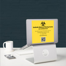 Industrie du biorisque - Noir sur un arrière - pla