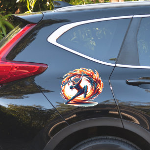 Sticker Inferno Spin - Stimuler l'esprit de Breakdance