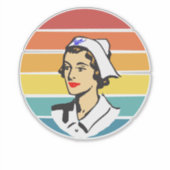 Sticker Infirmière (Devant)