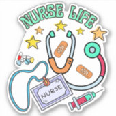 Sticker Infirmière (Devant)
