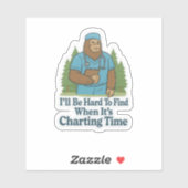 Sticker Infirmière Bigfoot (Feuille)