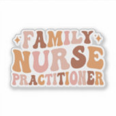 Sticker Infirmière de famille (Devant)